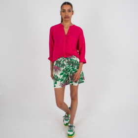 Chemise manches longues col V Gina 