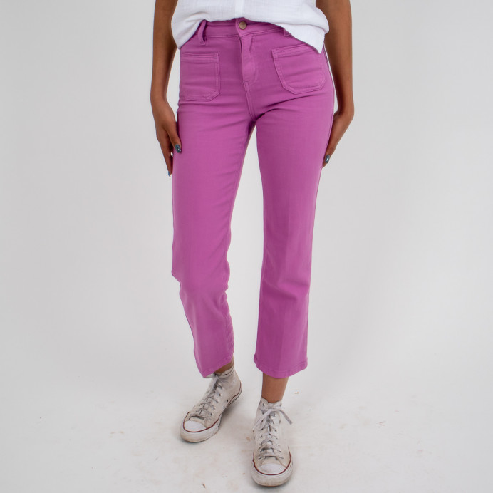 Pantalon bootcut Saint Tropez Sunset Drill 