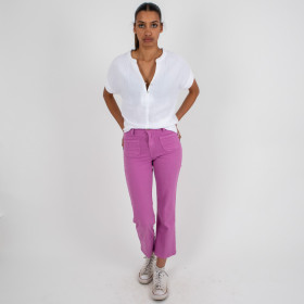 Pantalon bootcut Saint Tropez Sunset Drill 