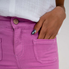 Pantalon bootcut Saint Tropez Sunset Drill 