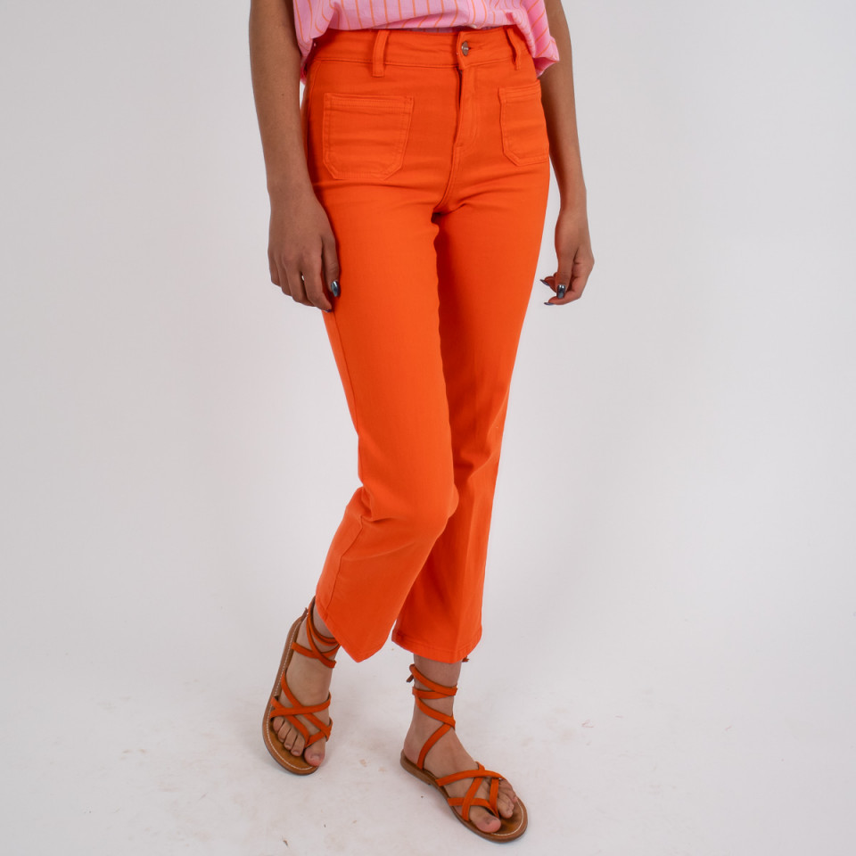 Pantalon bootcut Saint Tropez Sunset Drill 