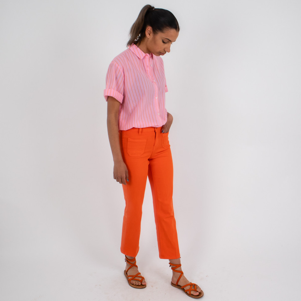 Pantalon bootcut Saint Tropez Sunset Drill 