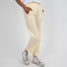 Pantalon coupe droite à fines rayures Patti - ÉTÉ 2024