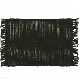 Set de table en Jute Frangé