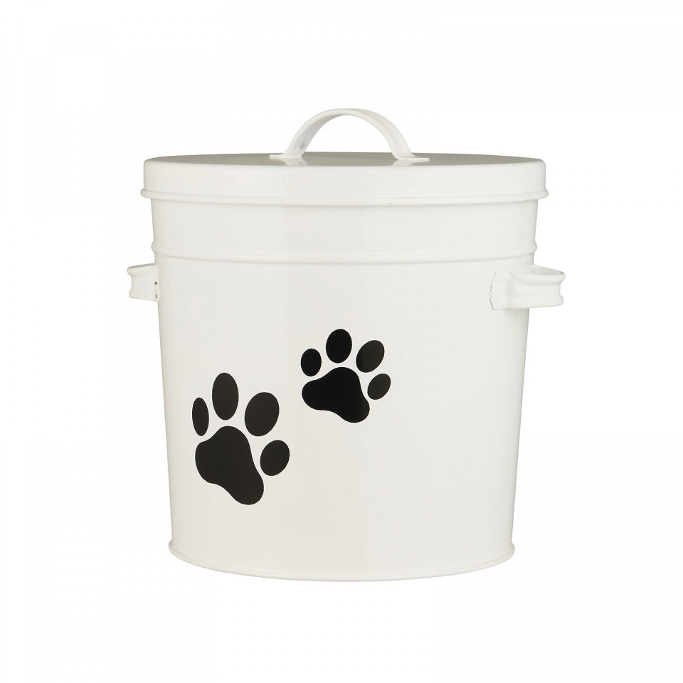 Récipient de 5L avec couvercle pour croquettes chat ou chien