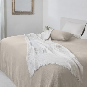 Housse de Coussin PAROS en Mousseline de Coton - 40X60 