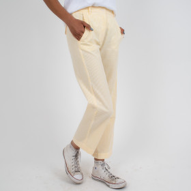 Pantalon en seersucker Paradis 