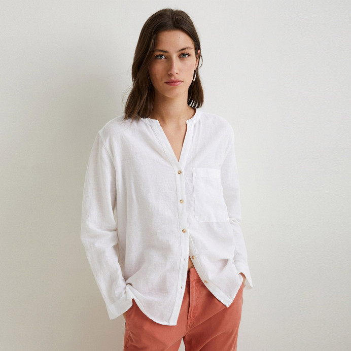 Yerse Chemise manches longues col V Gina