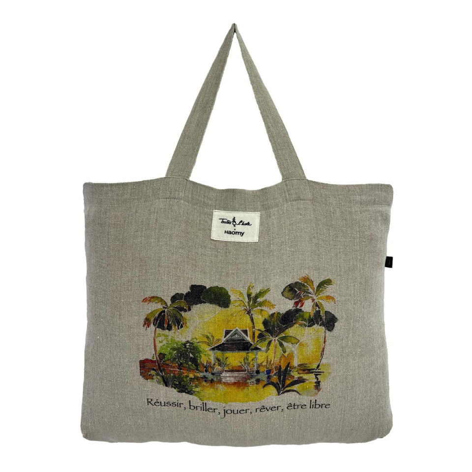 Sac Cabas TOUTES A L'ECOLE X HAOMY - 60X35