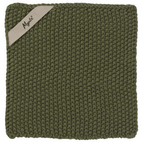 Manique en Tricot Mynte 22X22