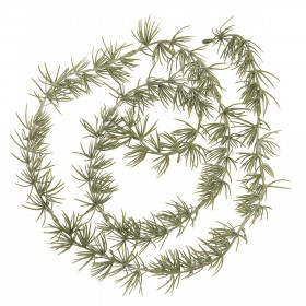 Guirlande Cèdre Artificielle Noël - 120 à 270 Cm - Polyéthylène Réaliste - Branches Flexibles - Déco Intérieure/extérieure