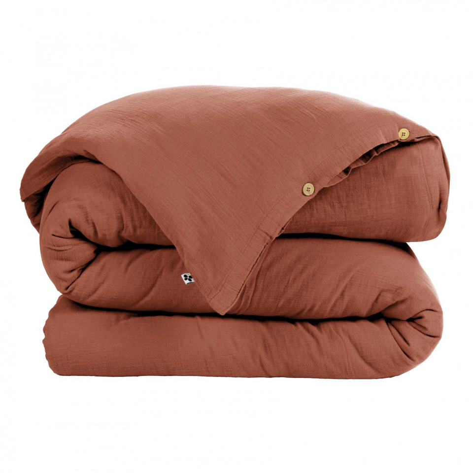 Housse de Couette en Gaze de Coton GAÏA