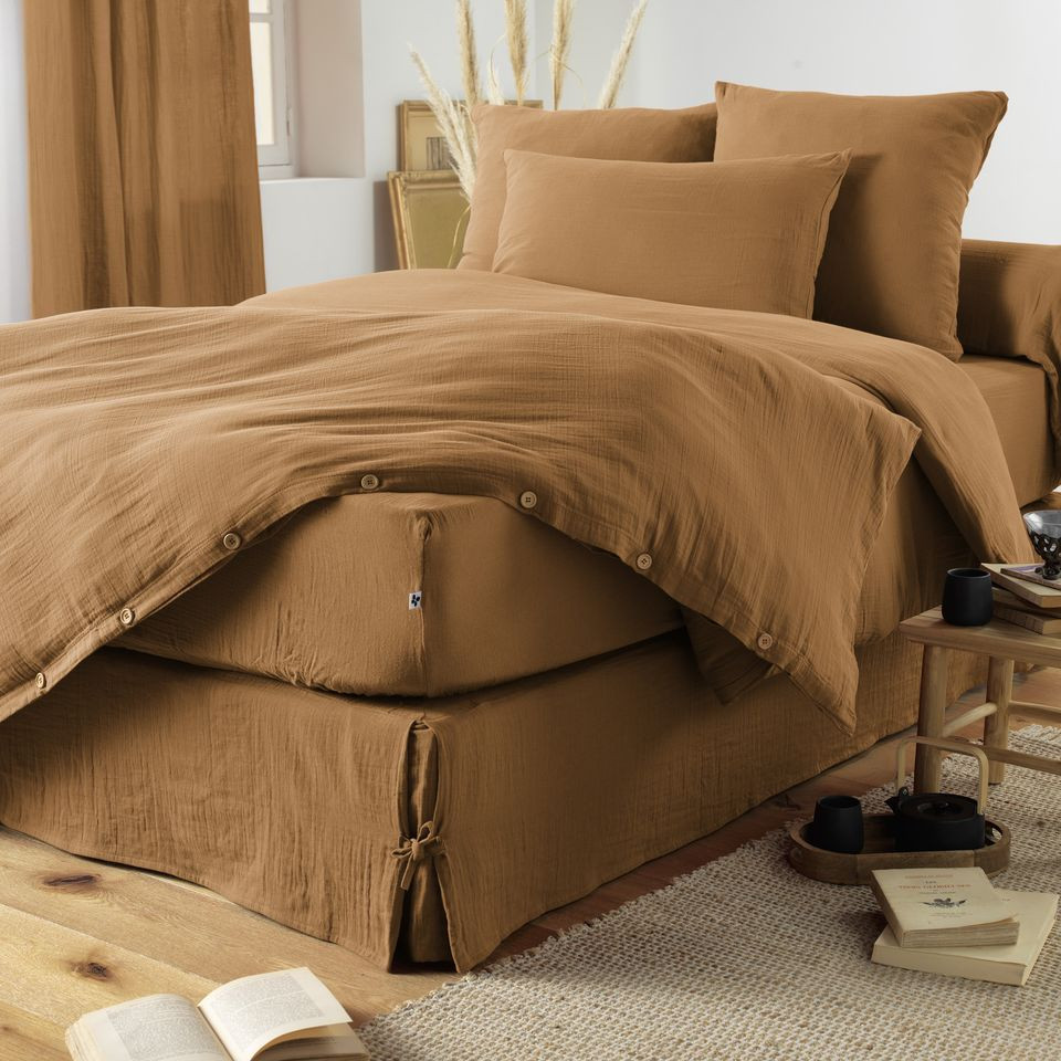 Housse de Couette en Gaze de Coton GAÏA