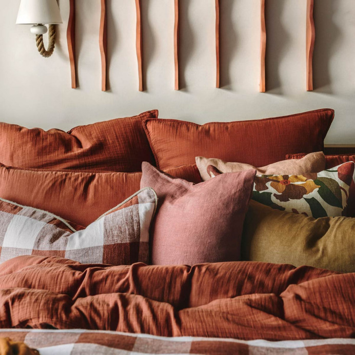 Drap Housse DILI en Double Gaze de Coton  