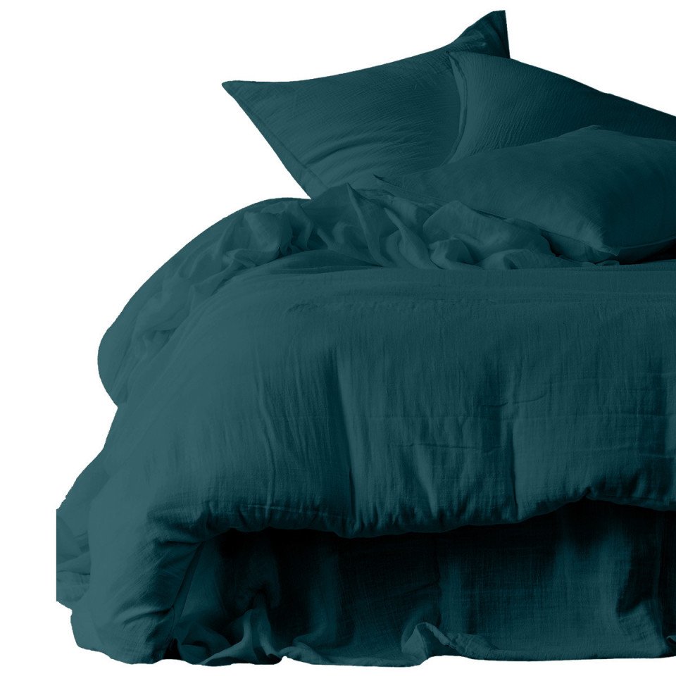 Drap Housse DILI en Double Gaze de Coton  