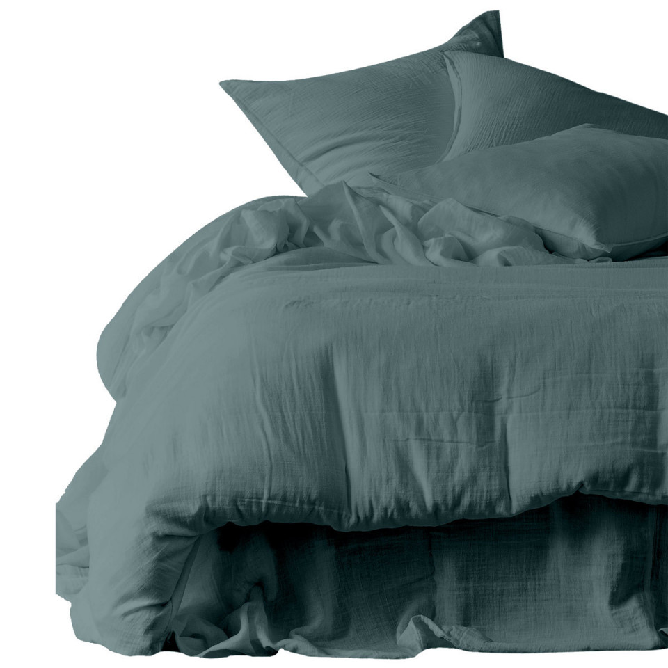 Drap Housse DILI en Double Gaze de Coton  