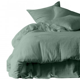 Drap Housse DILI en Double Gaze de Coton  