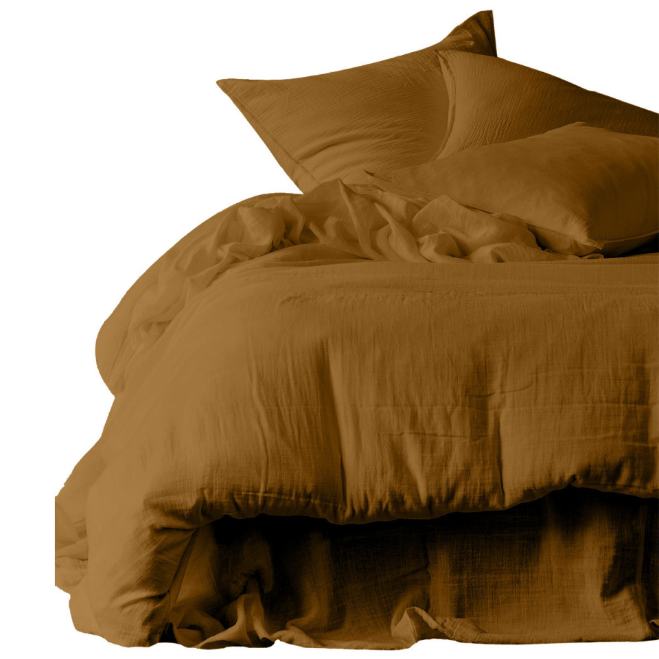 Drap Housse DILI en Double Gaze de Coton  