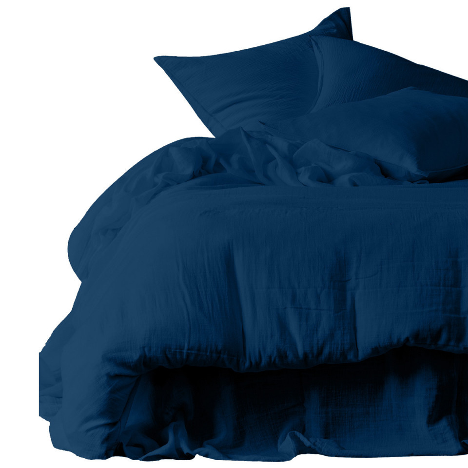 Drap Housse DILI en Double Gaze de Coton  