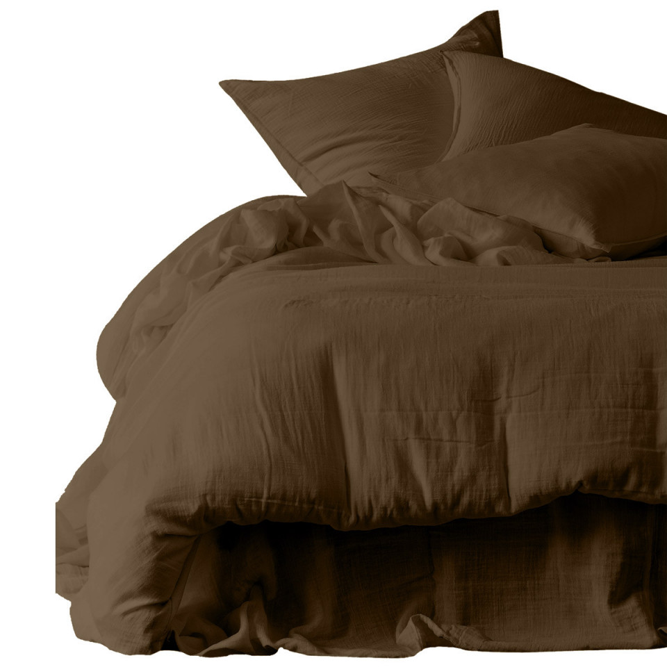 Drap Housse DILI en Double Gaze de Coton  
