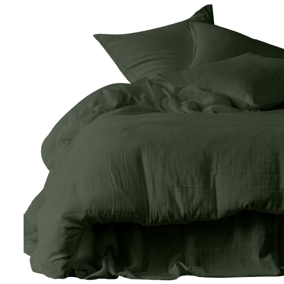 Drap Housse DILI en Double Gaze de Coton  