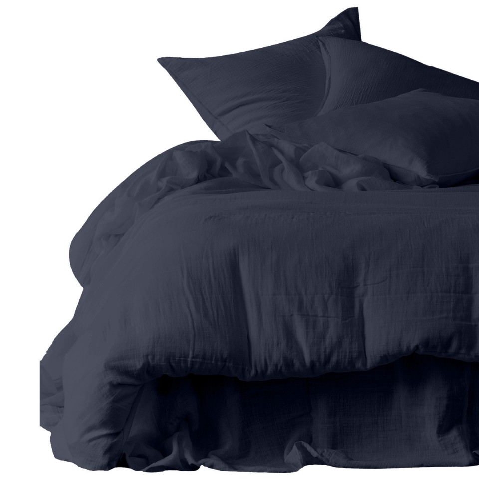 Drap Housse DILI en Double Gaze de Coton  