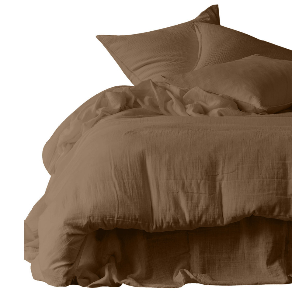Drap Housse DILI en Double Gaze de Coton  