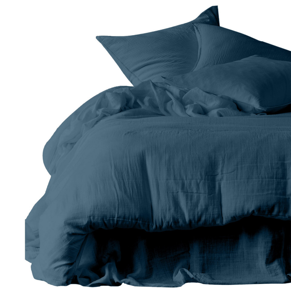 Drap Housse DILI en Double Gaze de Coton  