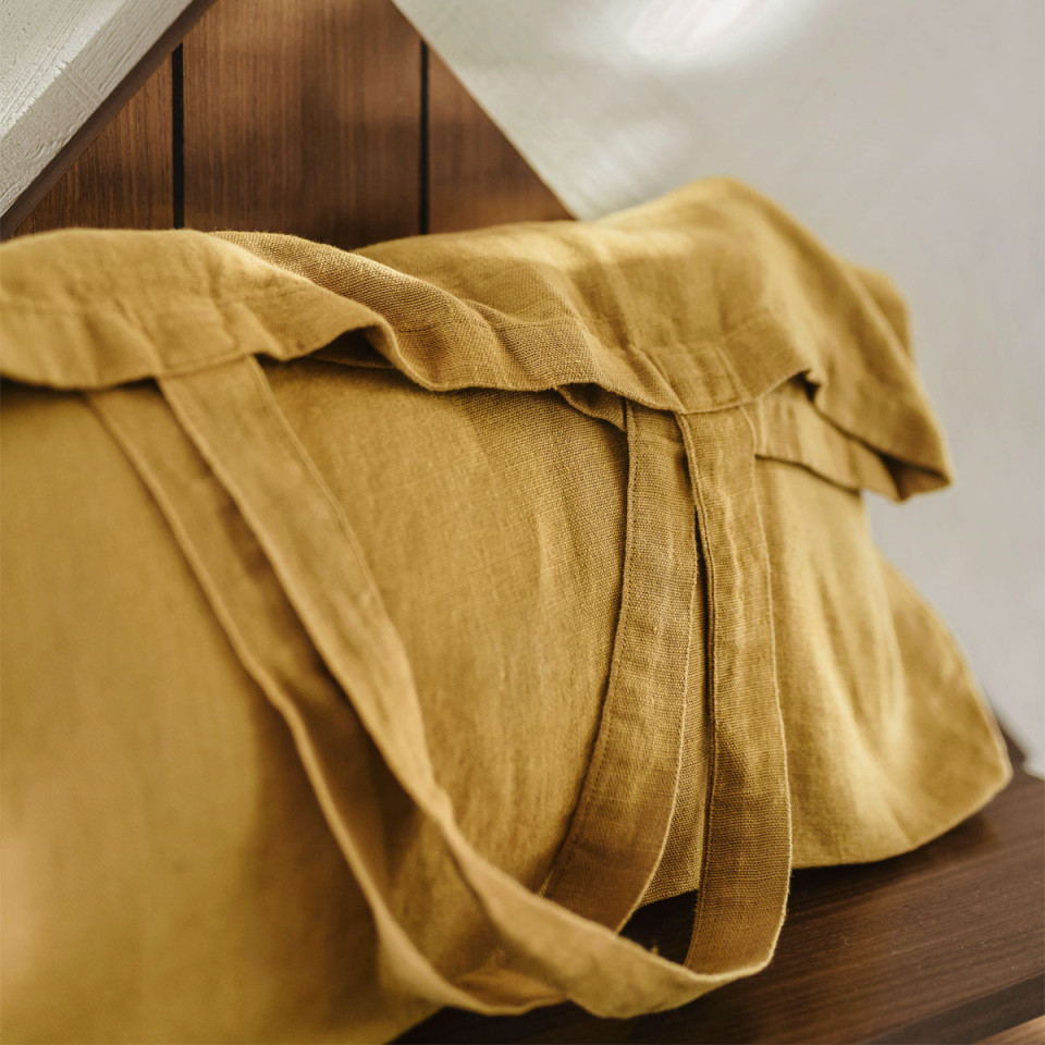 Sac Cabas LAVEZZI en Lin Lavé - 60x35 