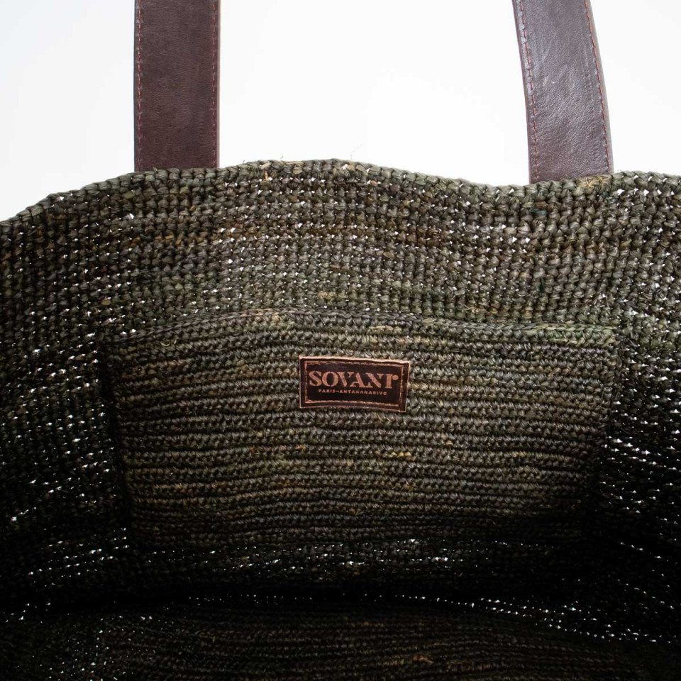 Sac ASSIA Large Anse en Cuir  