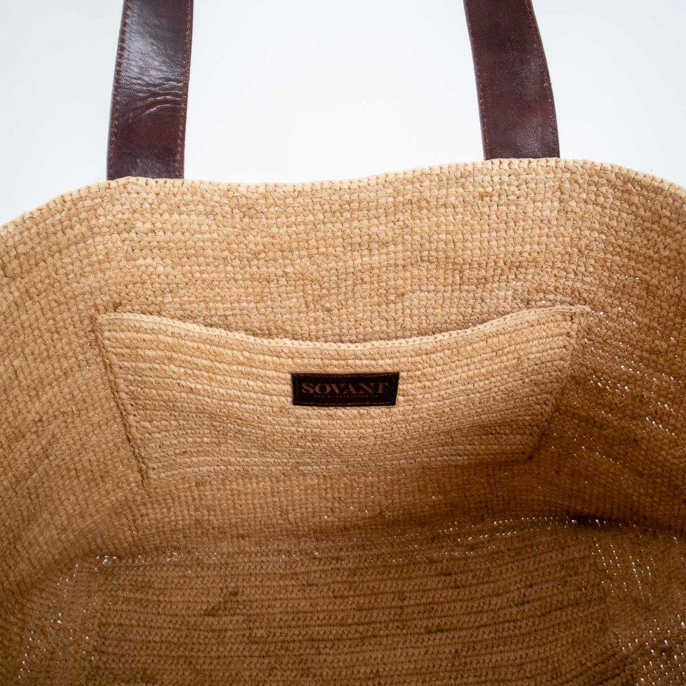 Sac ASSIA Large Anse en Cuir  