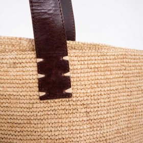 Sac ASSIA Large Anse en Cuir  