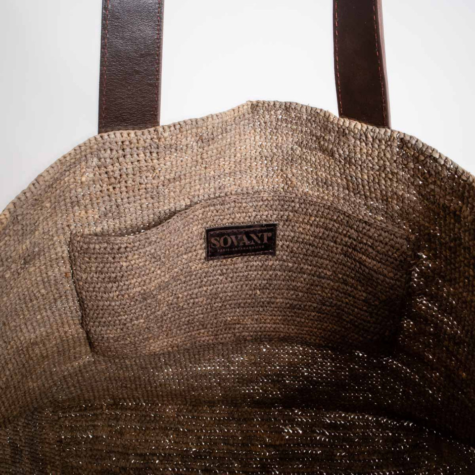Sac ASSIA Large Anse en Cuir  