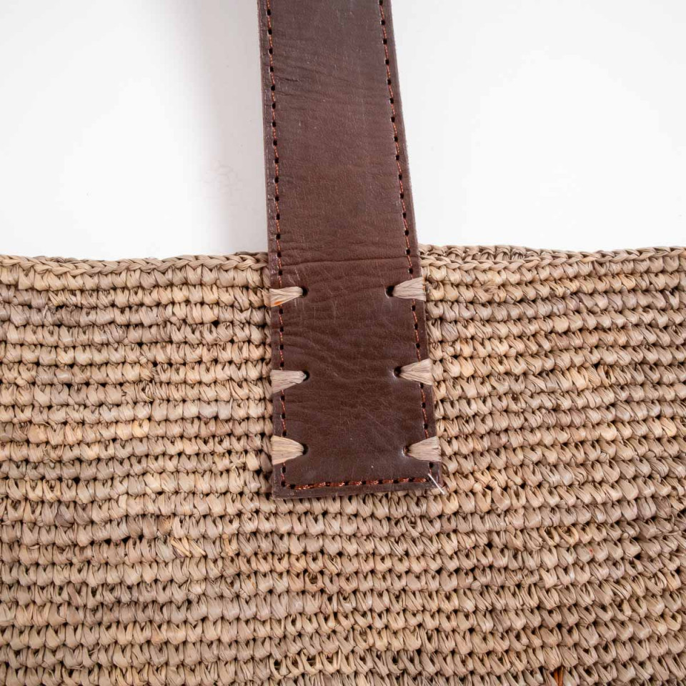 Sac ASSIA Large Anse en Cuir  