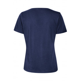 NAIA T-shirt basique col V - Marine