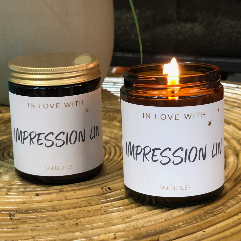 Bougie In Love With Impression Lin - 140g