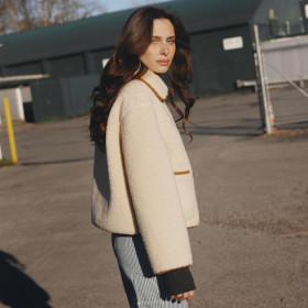 Veste/blouson réversible bouclette Charlie