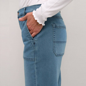 Pantalon en Jogdenim Stacia - Coupe Cargo