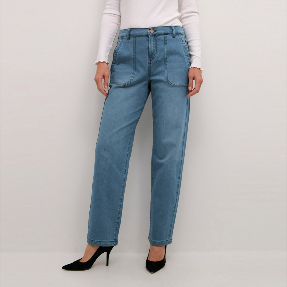 Pantalon en Jogdenim Stacia - Coupe Cargo