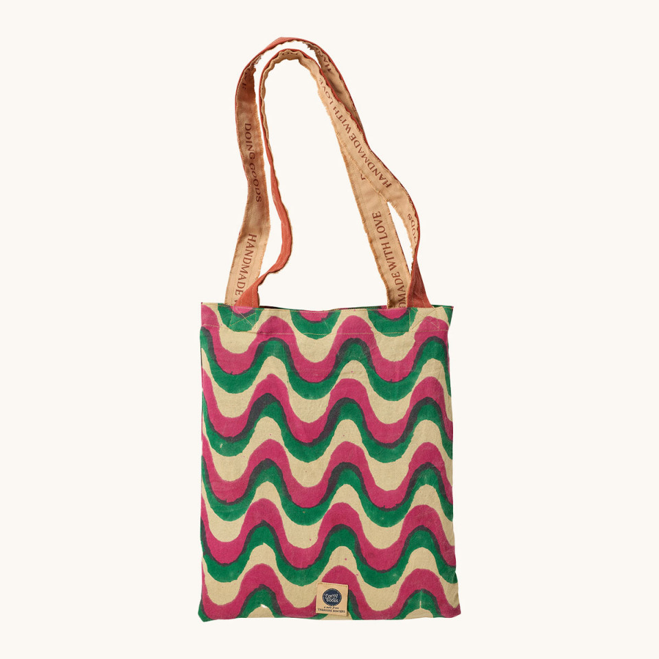 Nappe / Couvre-lit Millie et son tote-bag