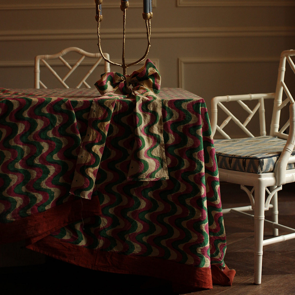 Nappe / Couvre-lit Millie et son tote-bag