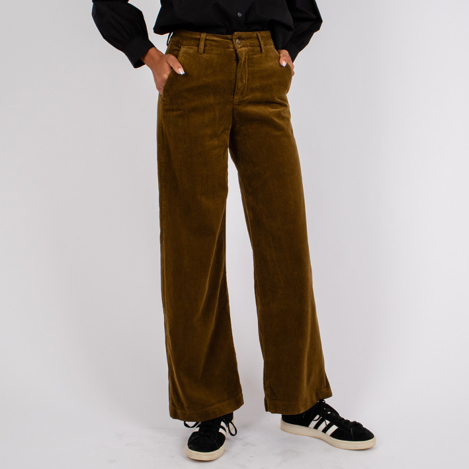 Pantalon Large en Velours côtelé Pacifie