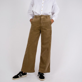 Pantalon Large en Velours côtelé Pacifie