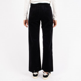 Pantalon évasé en coton Pyla