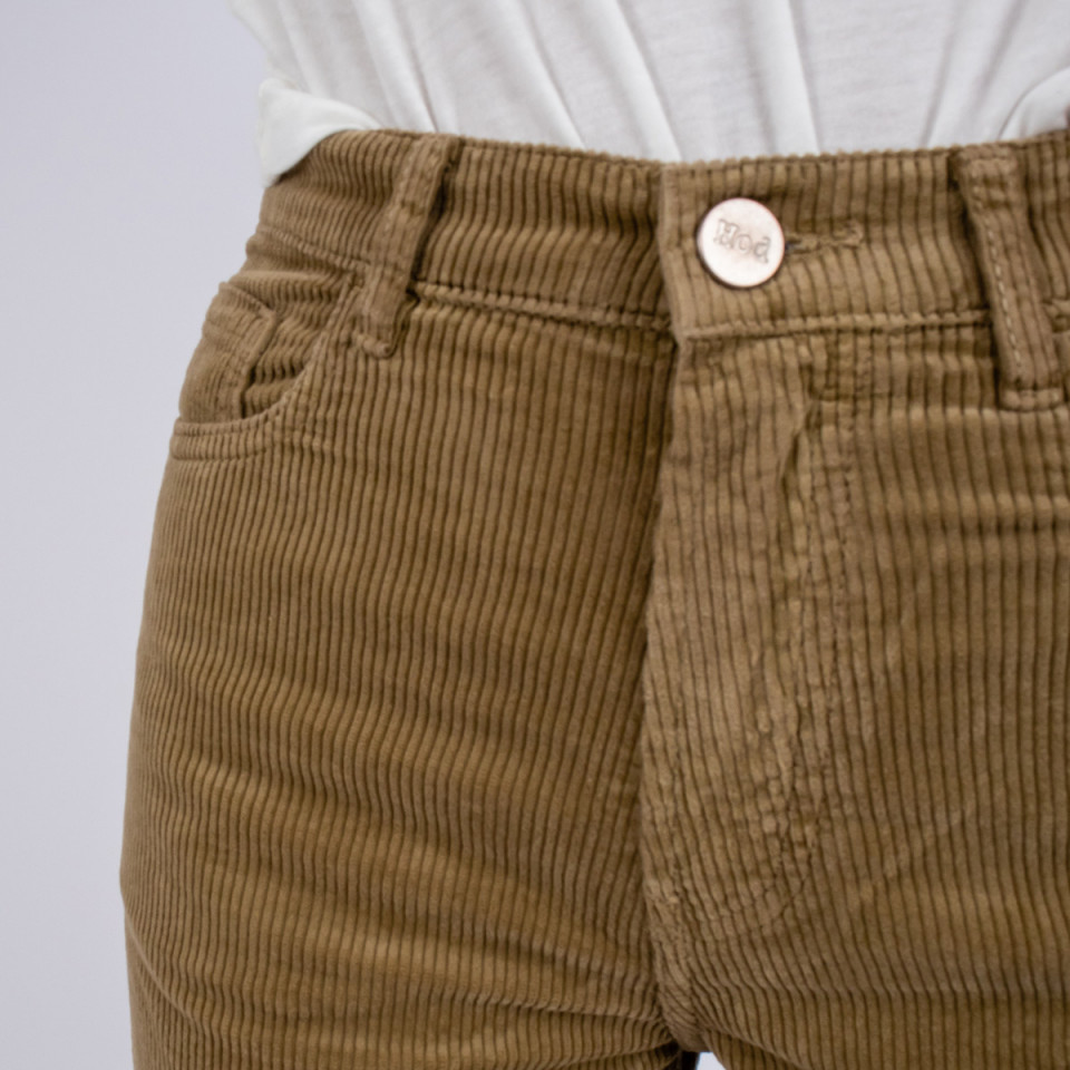 Pantalon évasé en coton Pyla