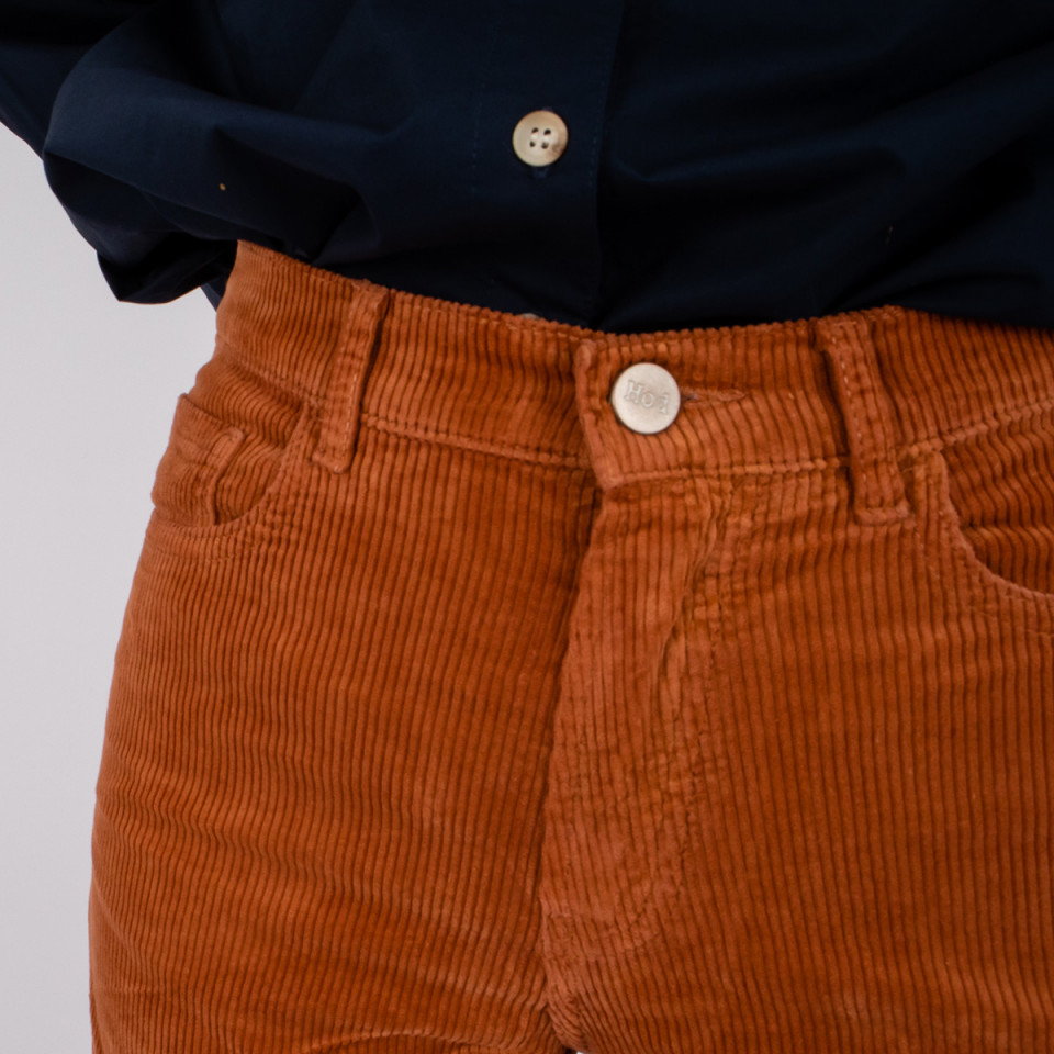 Pantalon évasé en coton Pyla