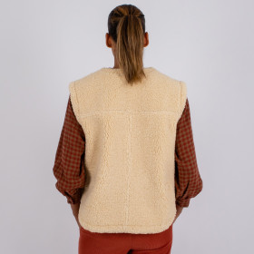 Veste sans manche réversible Carolina