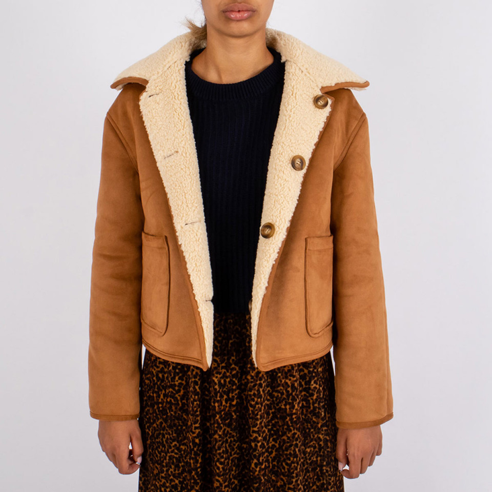 Blouson réversible bouclette Charlie