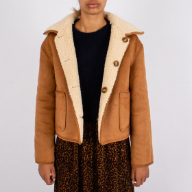 Blouson réversible bouclette Charlie