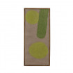 Toile WOOLY avec Cadre Laine et Bois de Manguier - 107x46